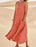 Women's Sleeveless Pocket Cotton Linen Dress