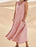 Women's Sleeveless Pocket Cotton Linen Dress
