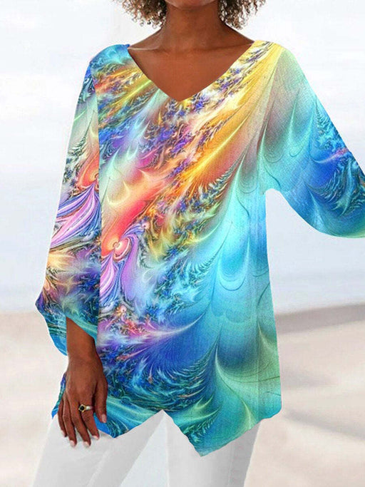 Women's Art Print  Casual Top