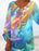 Women's Art Print  Casual Top
