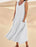 Women's Sleeveless Pocket Cotton Linen Dress