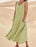 Women's Sleeveless Pocket Cotton Linen Dress